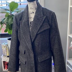 Avec Les Filles peacoat